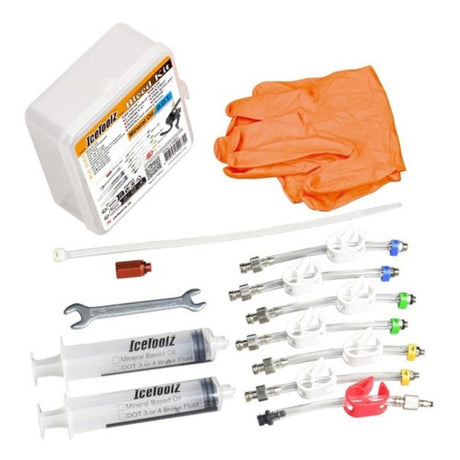 Kit de purge d'entretien hydraulique de frein à disque Icetoolz