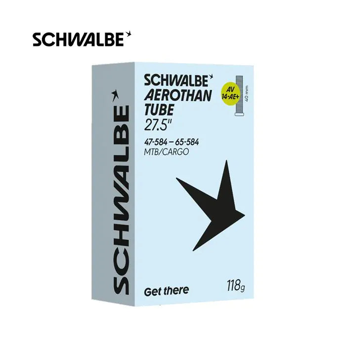 Chambre à air Schwalbe 27,5 aerothan plus av14-ae+