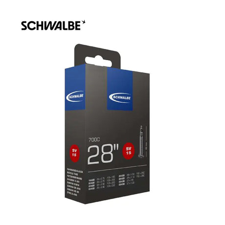 SCHWALBE Inner Tube SV15 28 pouces Race 18 28-622 SV 40 mm
