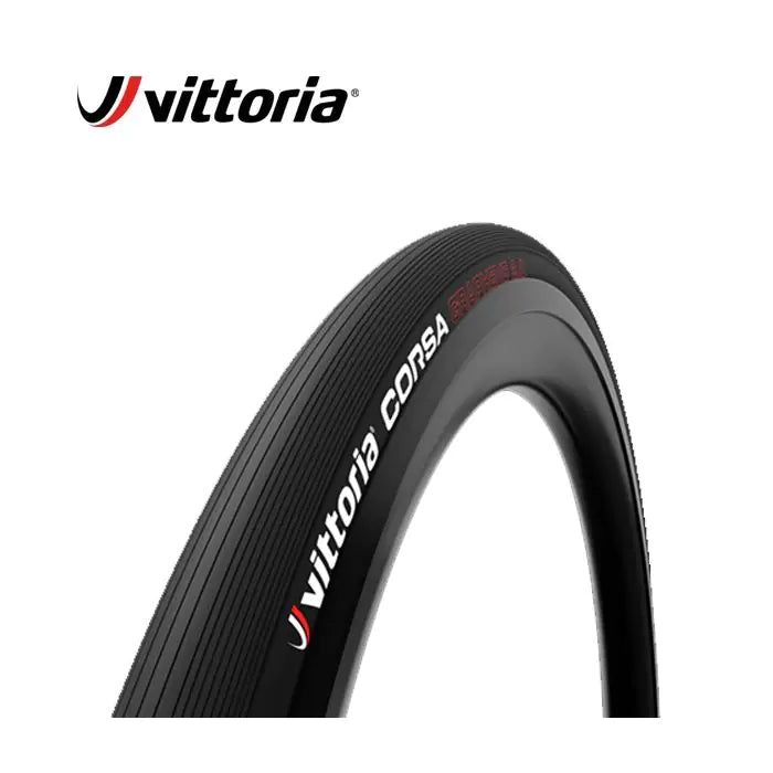 Vittoria 23-622 corsa iv avec graphène g+ pli noir complet