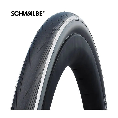 LUGANO II TIRE TIRE 28 x 1,00 (25-622) Blanc noir