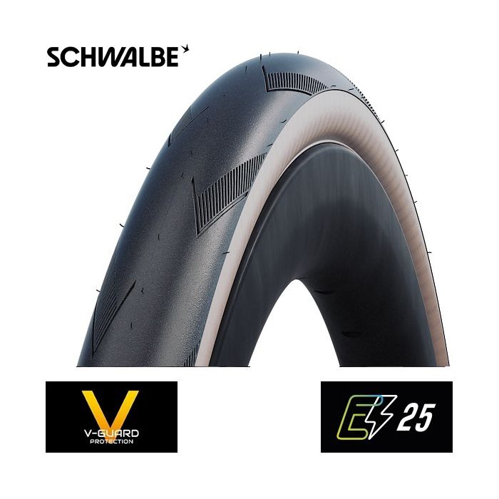 Pneu extérieur Schwalbe pro one revolution line pneu pro one evol.line 25-622