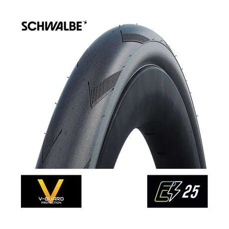 Bande pliante Schwalbe Pro One V-Guard 28 x 1,00 25-622-Black