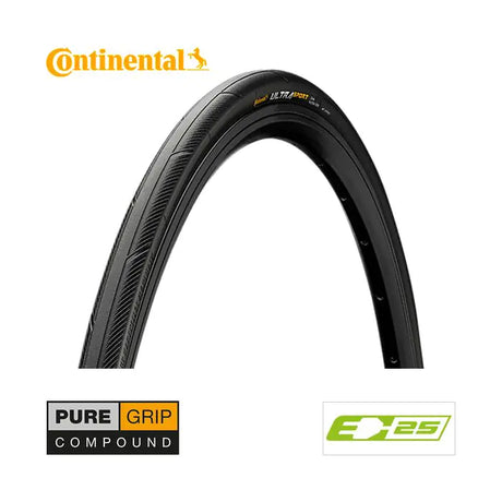 Pneu à câble Continental ultra sport III 28-622 noir