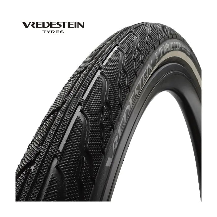 Vredestein 28x1 5 8x1 1 8 (28-622) tour dynamique noir filetage reflex 28454