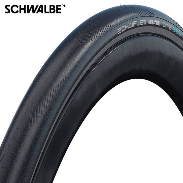 Schwalbe one 365 - tlr - addix 4season - raceguard - 28x1.25 700x32c - noir + blackreflex
