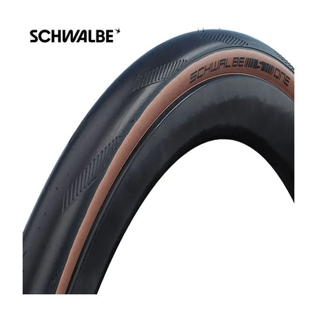Schwalbe one tubeless - tle - addix - raceguard - 700x32c - flanc bronze