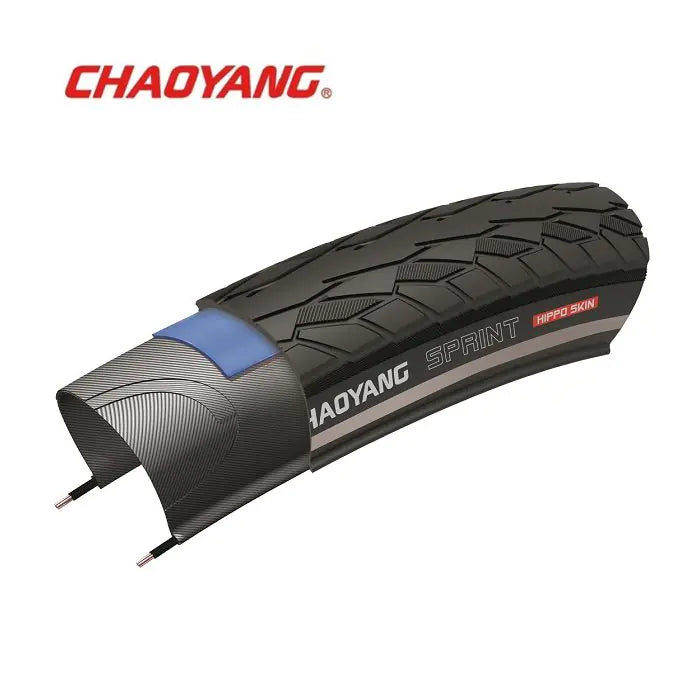 Chaoyang 28x1 5 8x1 3 8 (37-622) fil reflex noir sprint avec 1,5 mm kevlar-floc anti-crevaison w211184