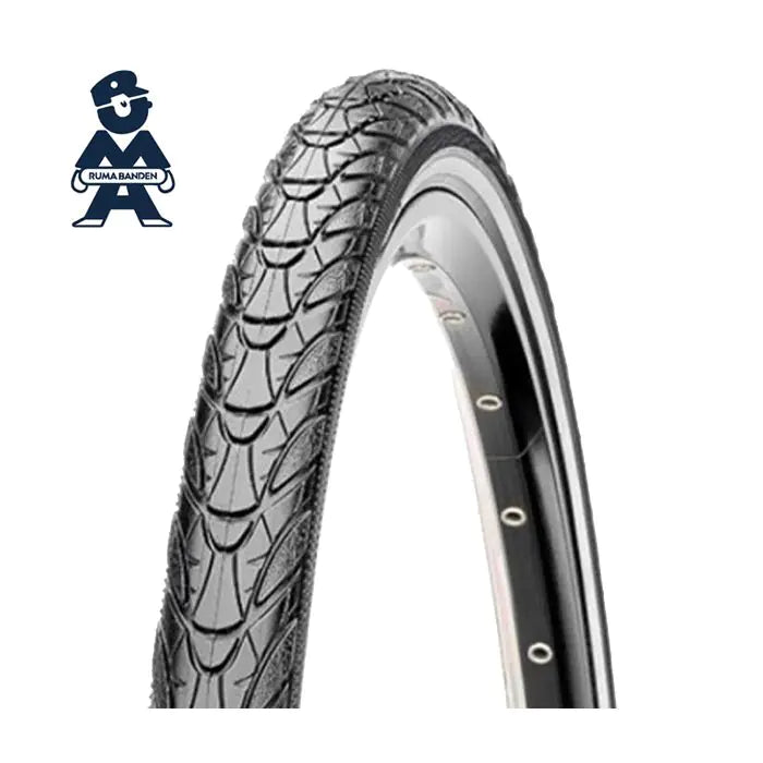 Ruma 28x1 5 8x1 3 8 (37-622) vitesse noir reflex 220055