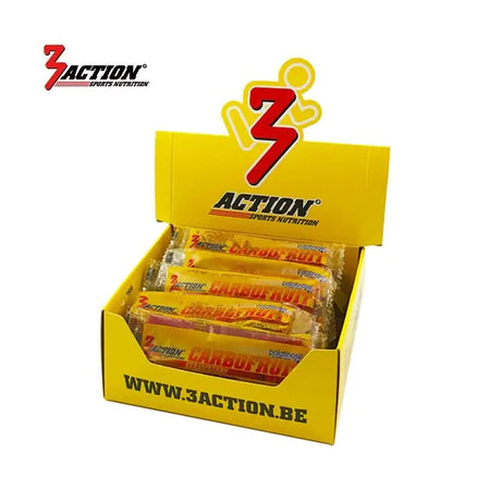 3action carbofruit fraise 37,5 grammes - boîte présentoir 25 pièces - 1202030001