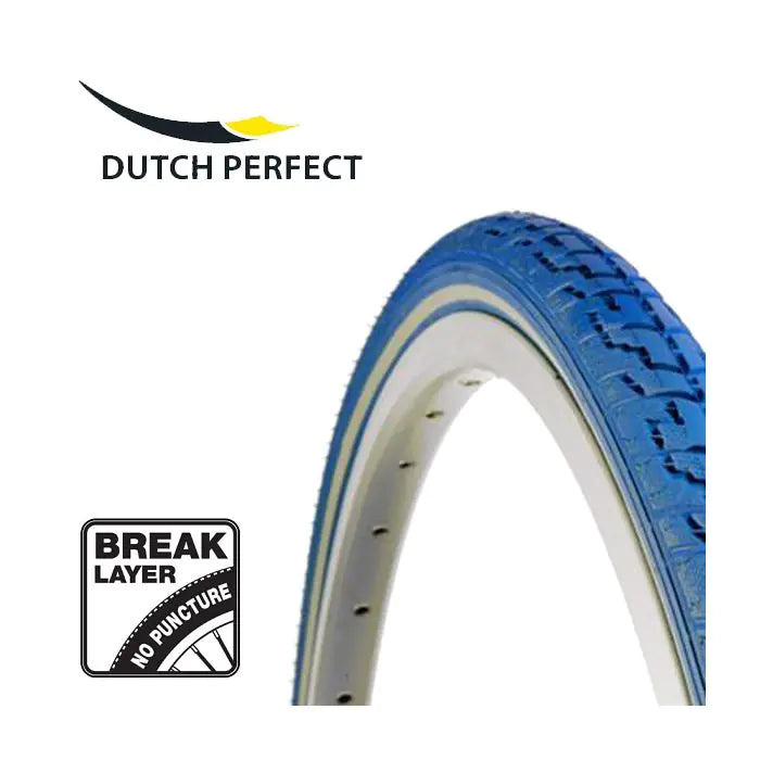 Tire parfaite hollandaise 28 x 1 ½ 40-635 mm anti-fuite avec réflexion