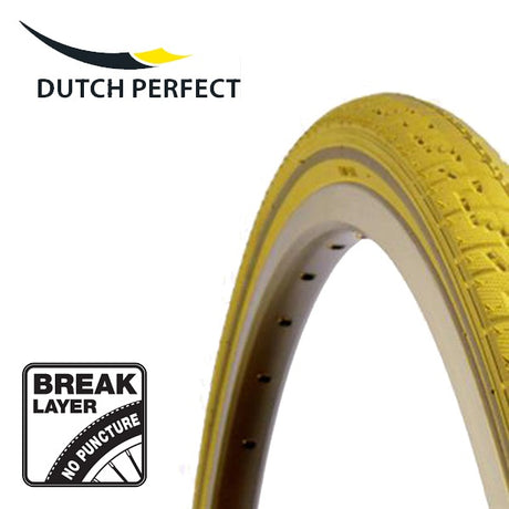 Tire parfaite néerlandaise 28 x 1 ½ 40-635 Pas de crevaison - jaune + réflexion