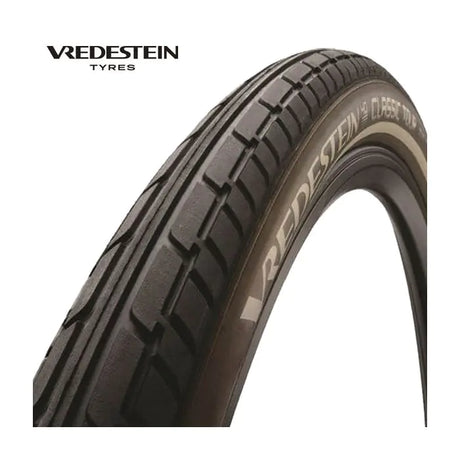 Vredestein Tire Classic Tour 28 x 1,50 reflète brun noir