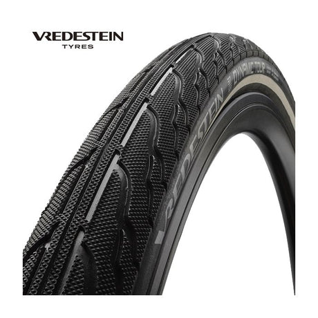 Vredestein Tire Dynamic Tour 28 x 1,50 reflète noir