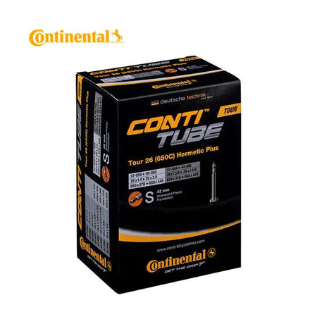 Continental Inner Tube FV SV 26 Hermetic plus 37 50-559 Tour