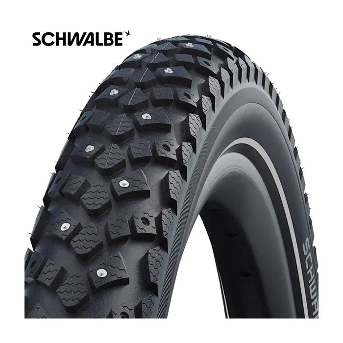 Extérieur de Schwalbe 26-1,75 (47-559) hiver actif r 100 Spik Black