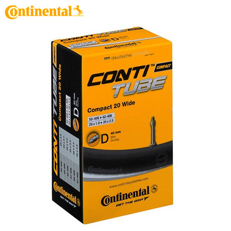 Tube intérieur continental dv7 compact large 20 pouces 50 62-406 dv 40 mm