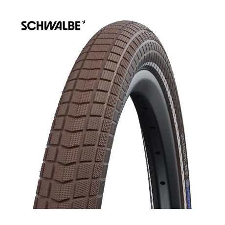 TOURNER: Schwalbe Big Ben (K-Guard) Couleur: marron avec réflexion Taille: 28x2.00 Etro 50-622