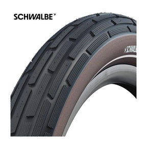 Schwalbe pneu gras frank actif 50-622 +r café noir