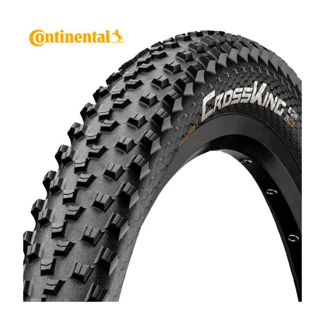 Continental Cross King MTB Pneu extérieur - fil, noir, 26x2.20, 55-559