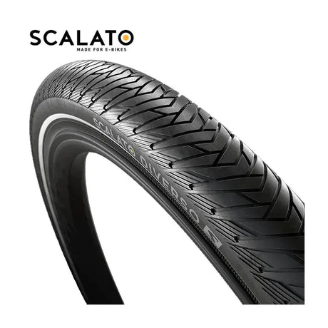 Pneu extérieur de Scalato Diverso 28 x 2,15 SW reflète