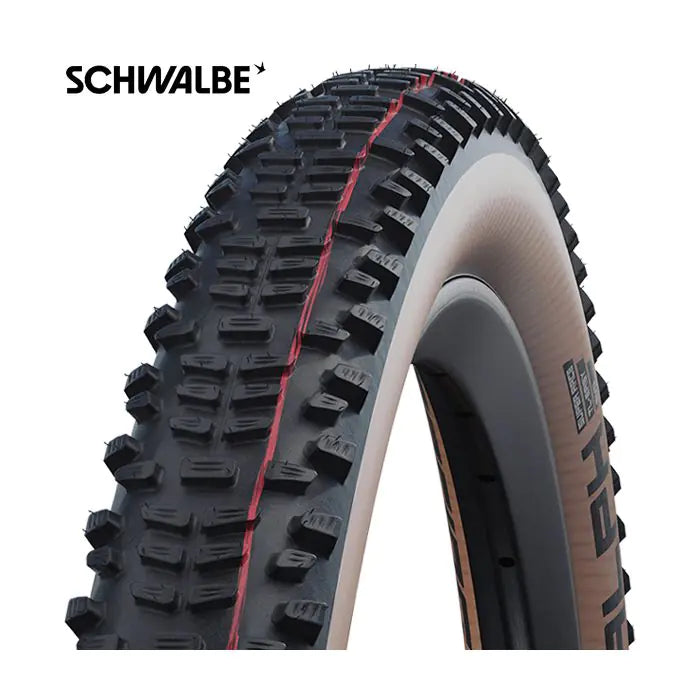 Bande de pliage schwalbe course ralph super race 29 x 2,35 60-622 mm - paroi latérale transparente