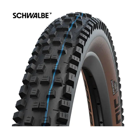 Bande de pliage Schwalbe nic nic super terre 27,5 x 2,40 62-584 mm - parois latérales en bronze