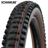 Bande pliante Schwalbe Big Betty Super Gravity 29 x 2,40 62-622 mm - Brun noir