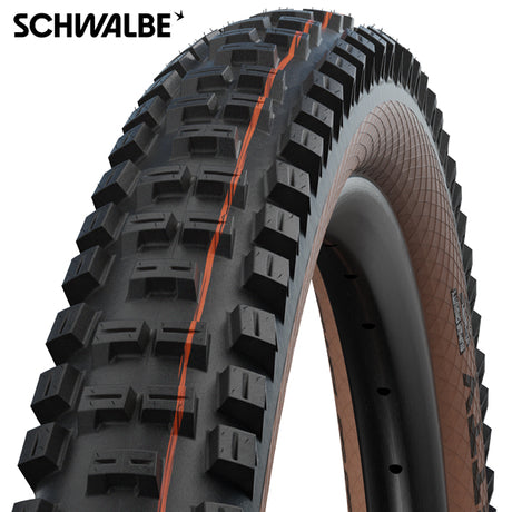 Bande pliante Schwalbe Big Betty Super Gravity 29 x 2,40 62-622 mm - Brun noir