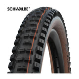 Bande pliante Schwalbe Big Betty Super Gravity 29 x 2,40 62-622 mm - Brun noir