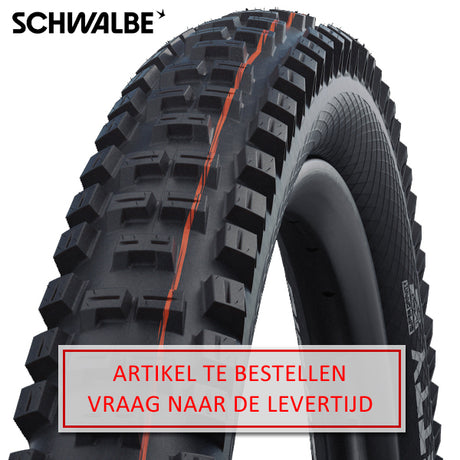 Bande pliante Schwalbe Big Betty Super Gravity 29 x 2,40 62-622 mm - noir