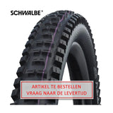 SCHWALBE PLACKING BAND SCHWALBE BETTY SUPER Downhill 29 x 2,40 62-622 mm noir