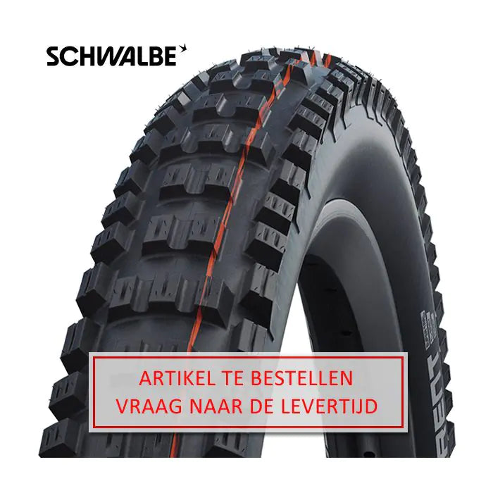Schwalbe avant à courants de Foucault - tle - addix soft - super trail - 29x2,40 - noir