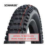 Schwalbe avant à courants de Foucault - tle - addix soft - super trail - 29x2,40 - noir