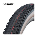 Schwalbe pneu pliable rick evo tlr 62-622 noir transparent