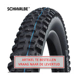Schwalbe hans dampf-tle - addix speedgrip - super trail - 27,5x2,80 - noir