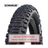 Schwalbe pneu pliable johnny watts dd raceguard 27,5 x 2,80 70-584 mm - noir