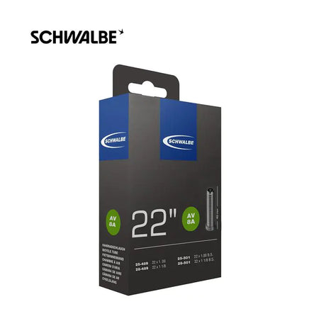 Tube intérieur de Schwalbe av8a 22 pouces 25 28-489 501 av 40 mm