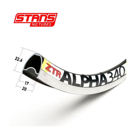 Jante Stans notubes alpha 340 20h neuve snt