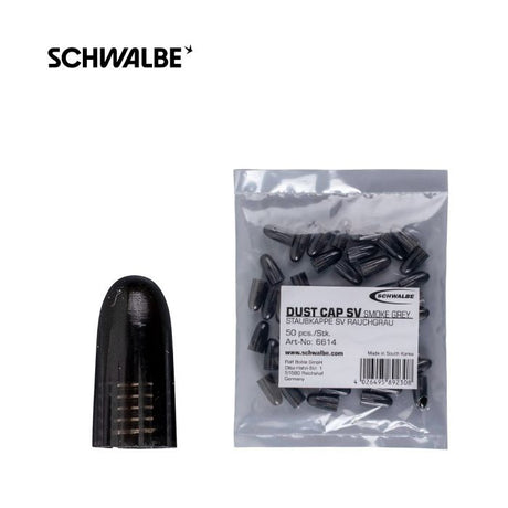 Bouchon de valve Schwalbe valve française noir (sachet 50 pièces) 6614