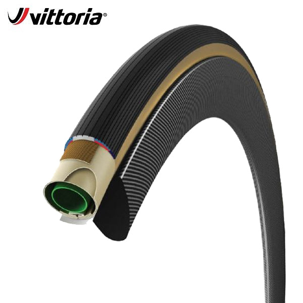 Tube Vittoria 25-622 corsa avec graphène g+ noir-transparent