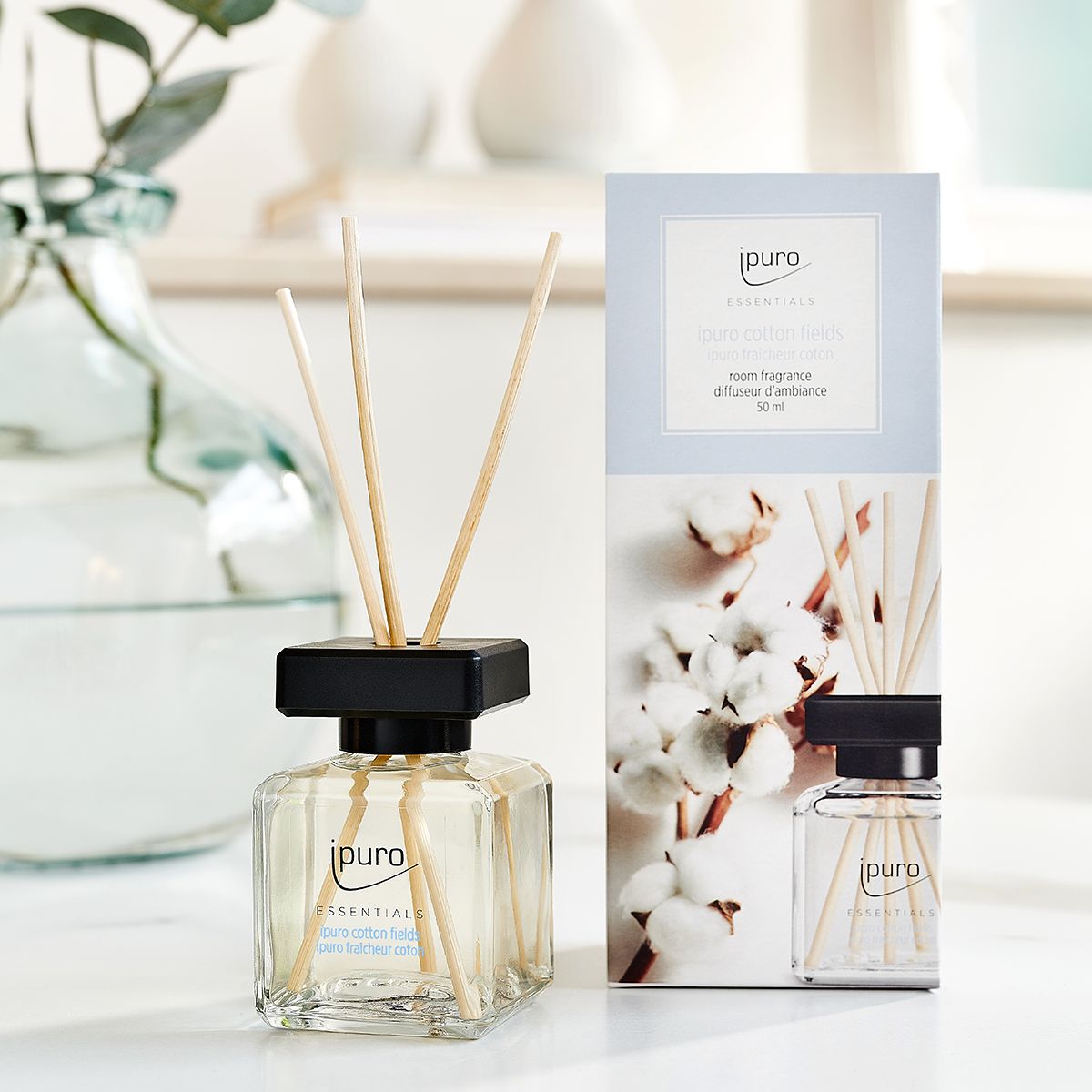 Champs de coton diffuseur de parfum Ipuro 50 ml