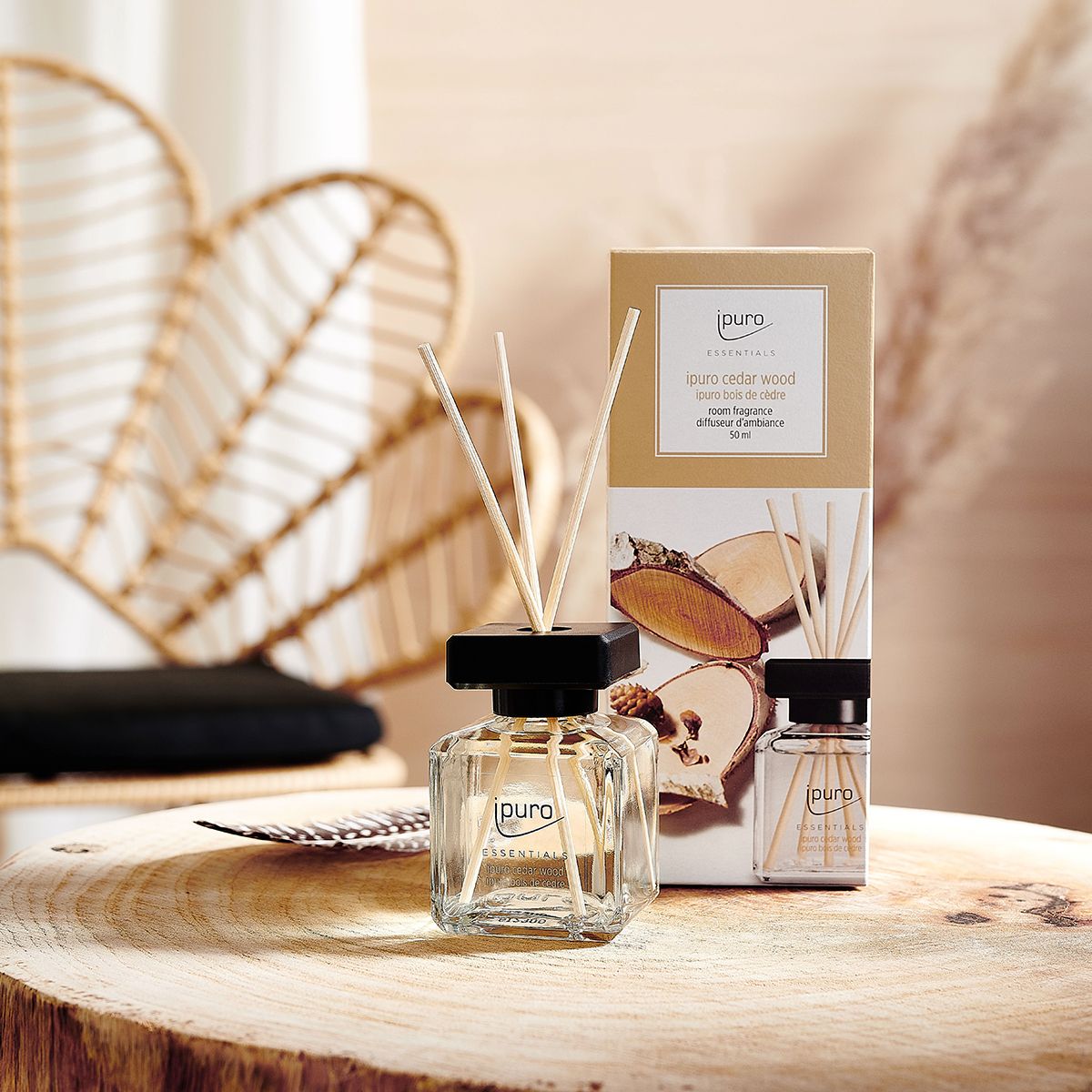 Diffuseur de parfum Ipuro bois de cèdre 50 ml