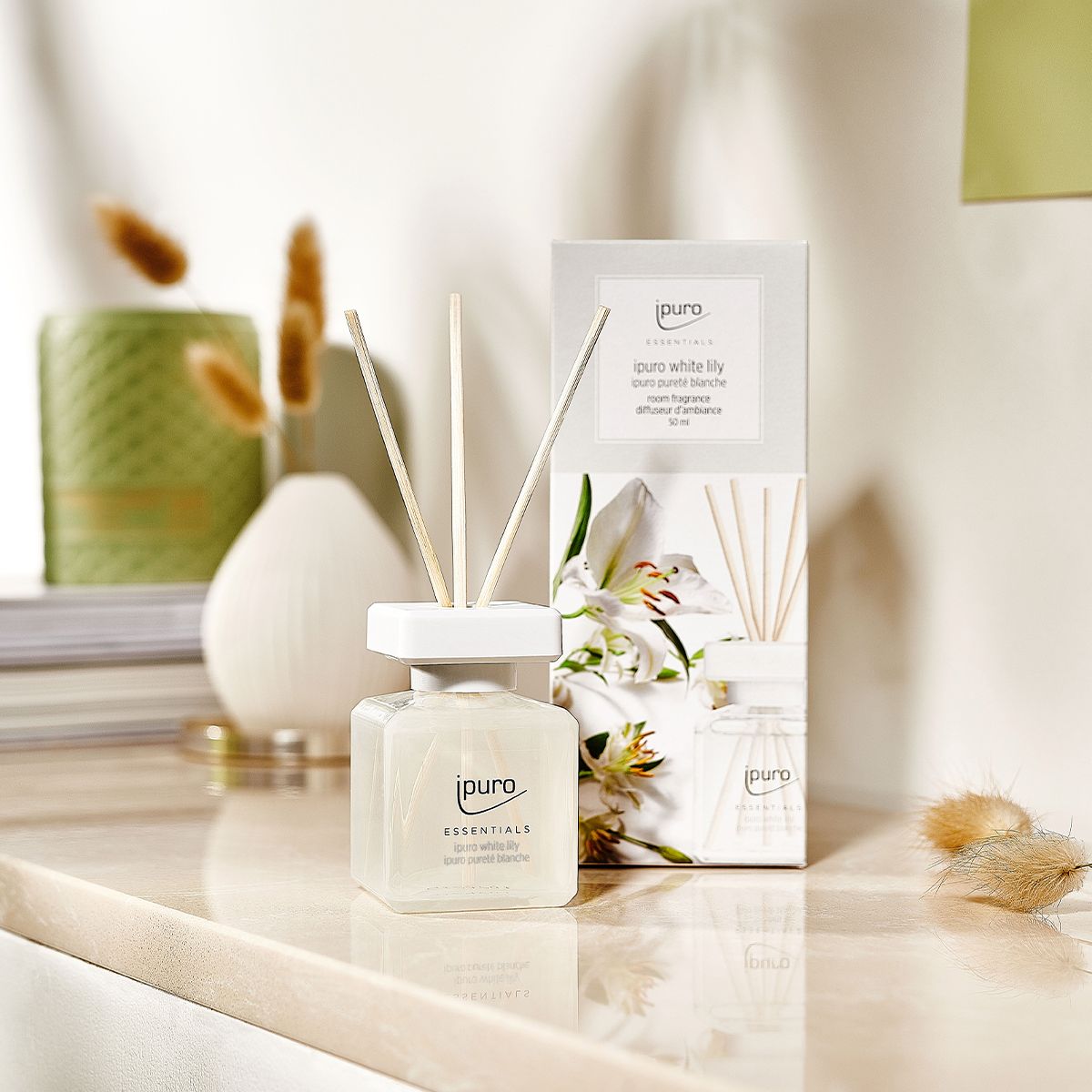 Diffuseur de parfum Ipuro lys blanc 50 ml