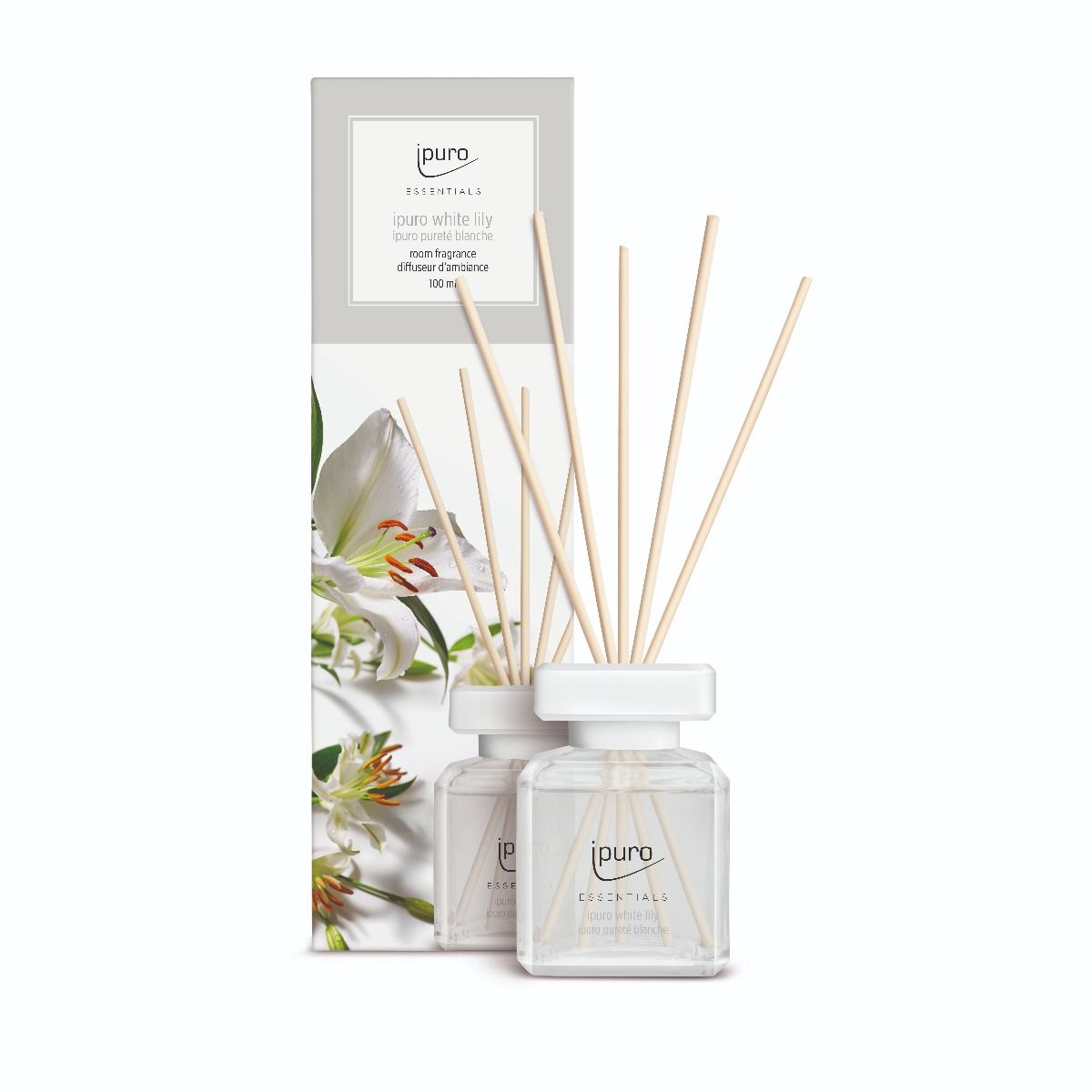 Diffuseur de parfum Ipuro lys blanc 100 ml