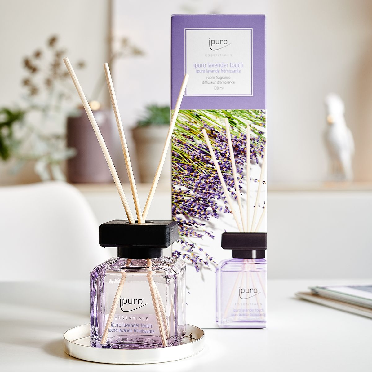 Diffuseur de parfum Ipuro touche lavande 100 ml
