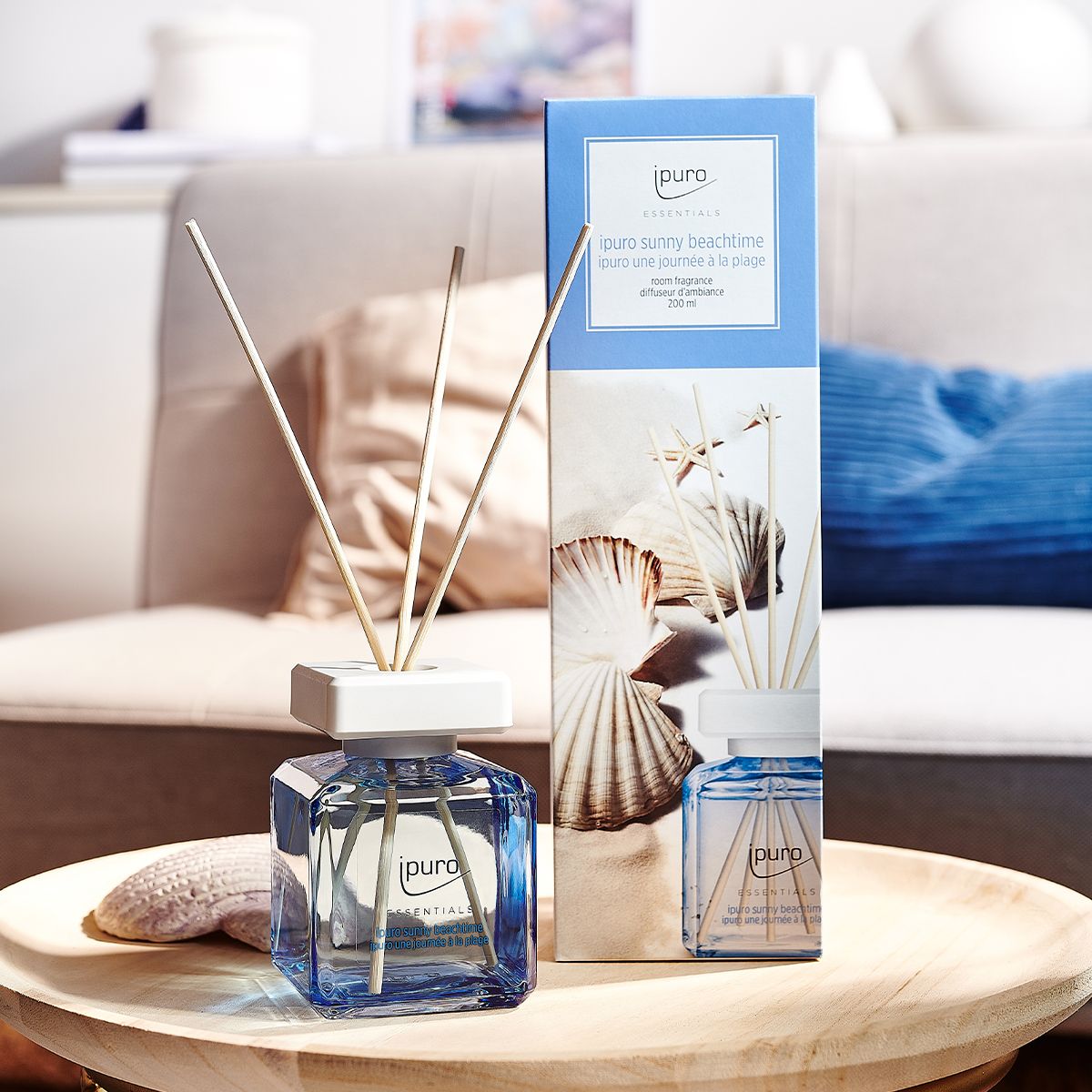Ipuro diffuseur de parfum plage ensoleillée 200 ml