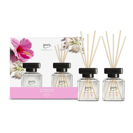 Diffuseur de parfum Ipuro bol à fleurs 2 x 50 ml