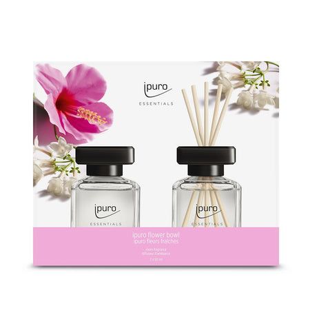 Diffuseur de parfum Ipuro bol à fleurs 2 x 50 ml