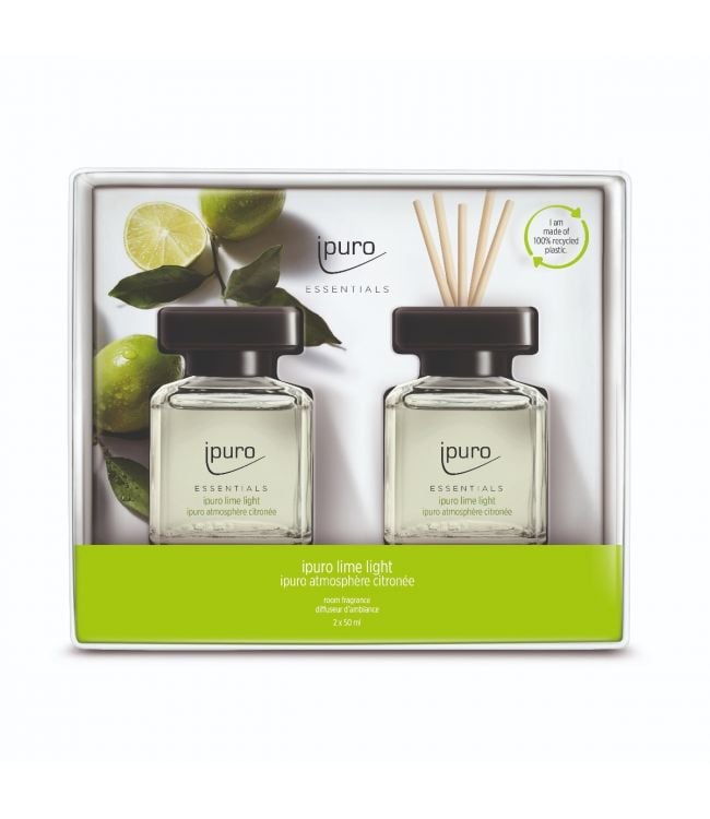 Ipuro Geurdiffuser Lime Light 2 x 50 ml